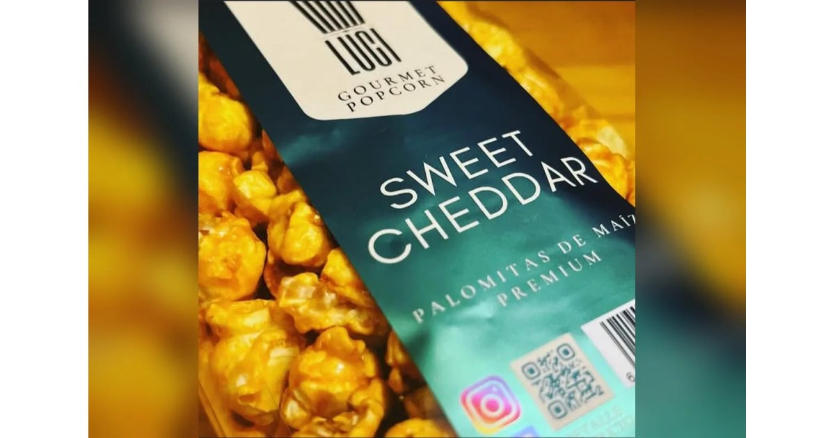 Luci Gourmet Popcorn — Sweet Cheddar